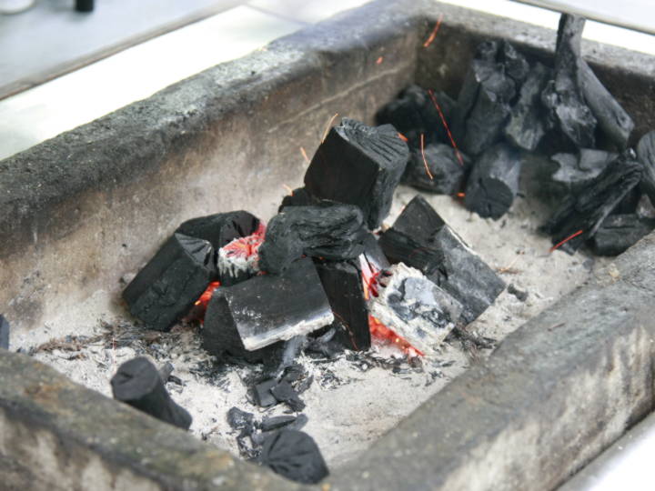 BBQの炭