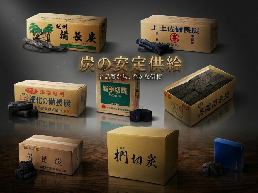 炭の安定供給を確保する業者選定ガイド｜仕入れのリスクを最小化する秘訣