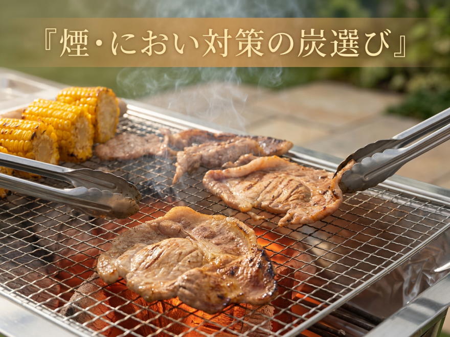 BBQスタイル展開向けの炭火「煙・臭い」対策ガイド｜クレームを防ぐ炭選びの極意
