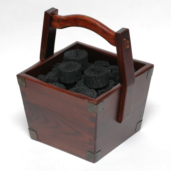炭斗箱（炭取り箱） - （暖（火鉢・道具）｜暖（火鉢・道具））：炭 